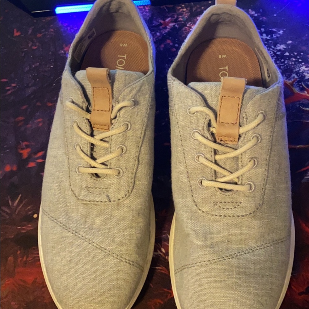 Toms womens cabrillo chambray sneakers